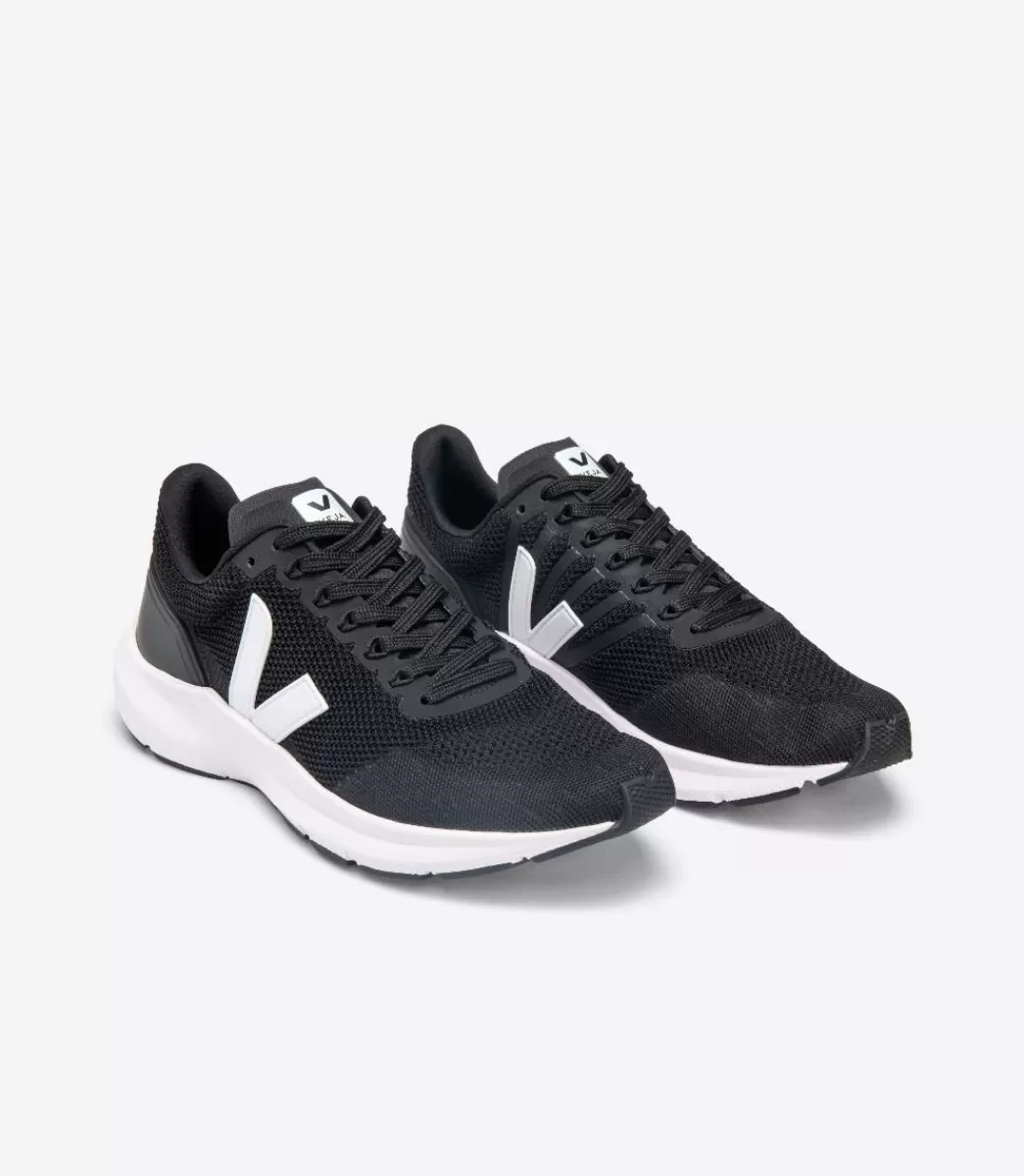 Femme VEJA Adulte | Vegan<MARLIN V-KNIT BLACK WHITE