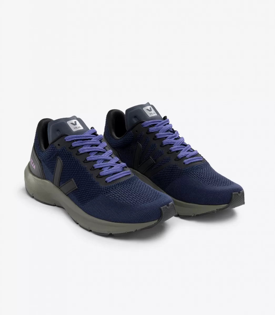 Femme VEJA Road Running | Adulte<MARLIN V-KNIT NIL BLACK KAKI SOLE