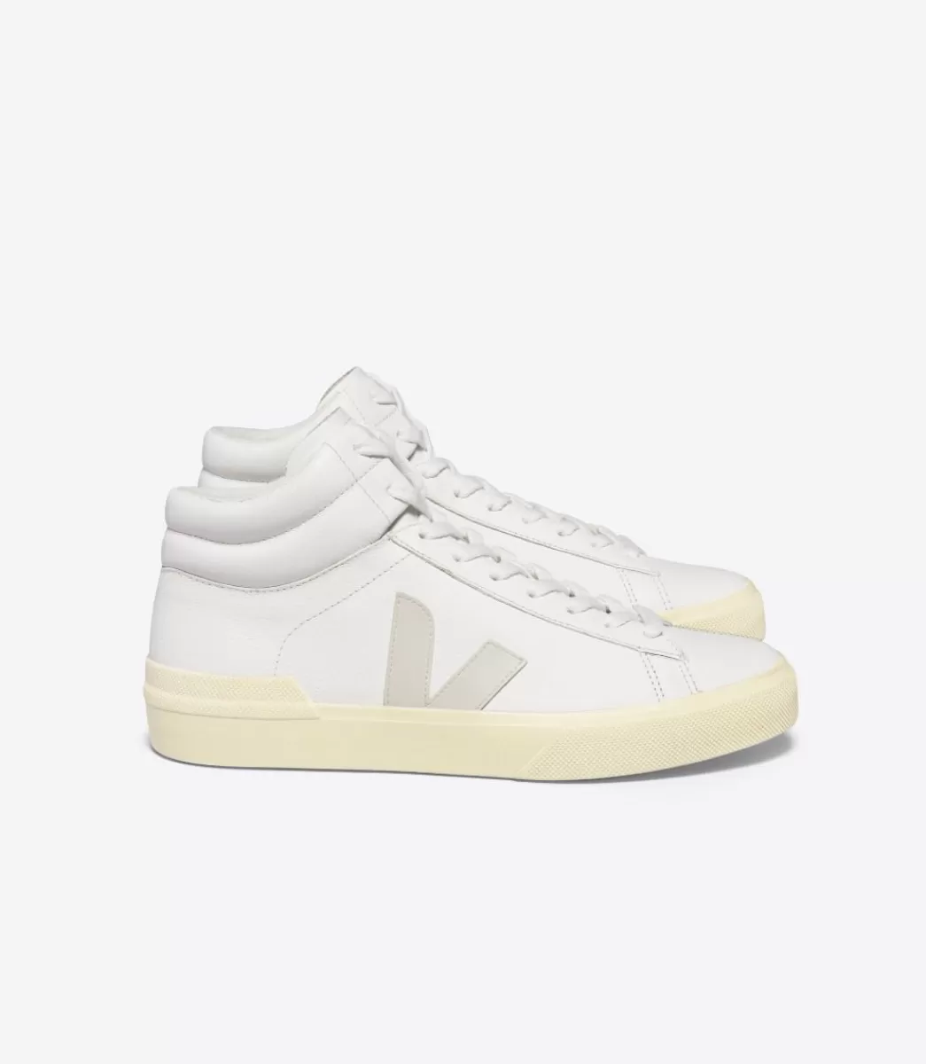 Femme VEJA Minotaur | Minotaur<MINOTAUR LEATHER WHITE PIERRE BUTTER