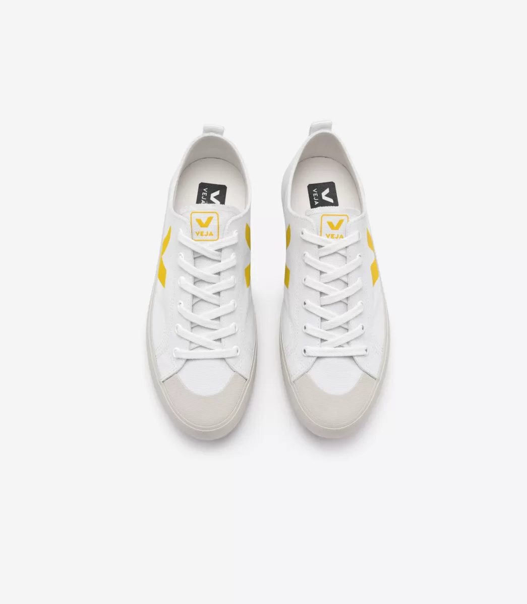 VEJA Adultes<NOVA CANVAS WHITE GOLD YELLOW