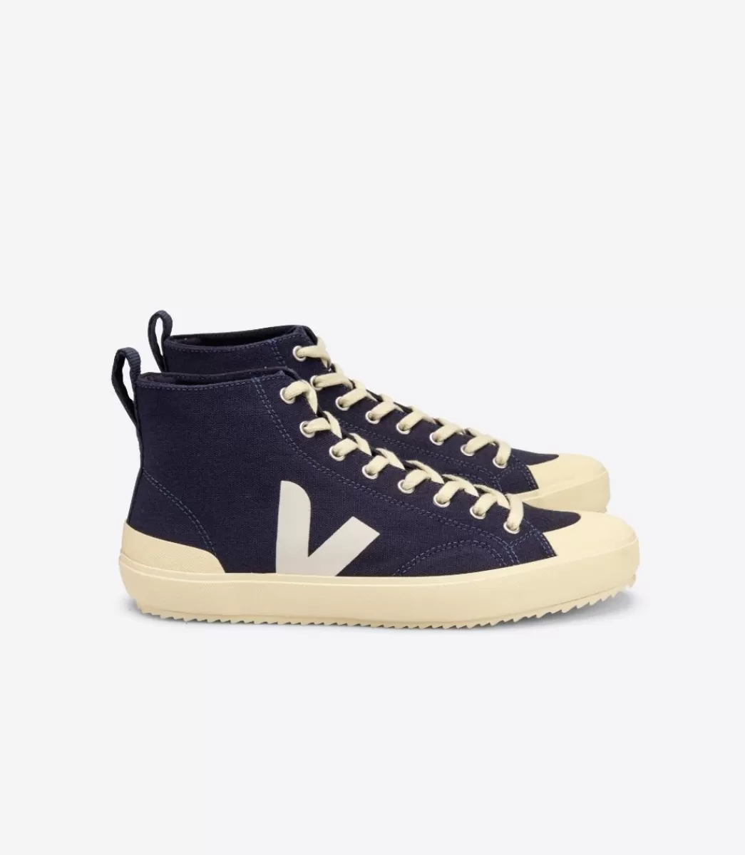 VEJA Adultes<NOVA HT CANVAS NAUTICO BUTTER SOLE