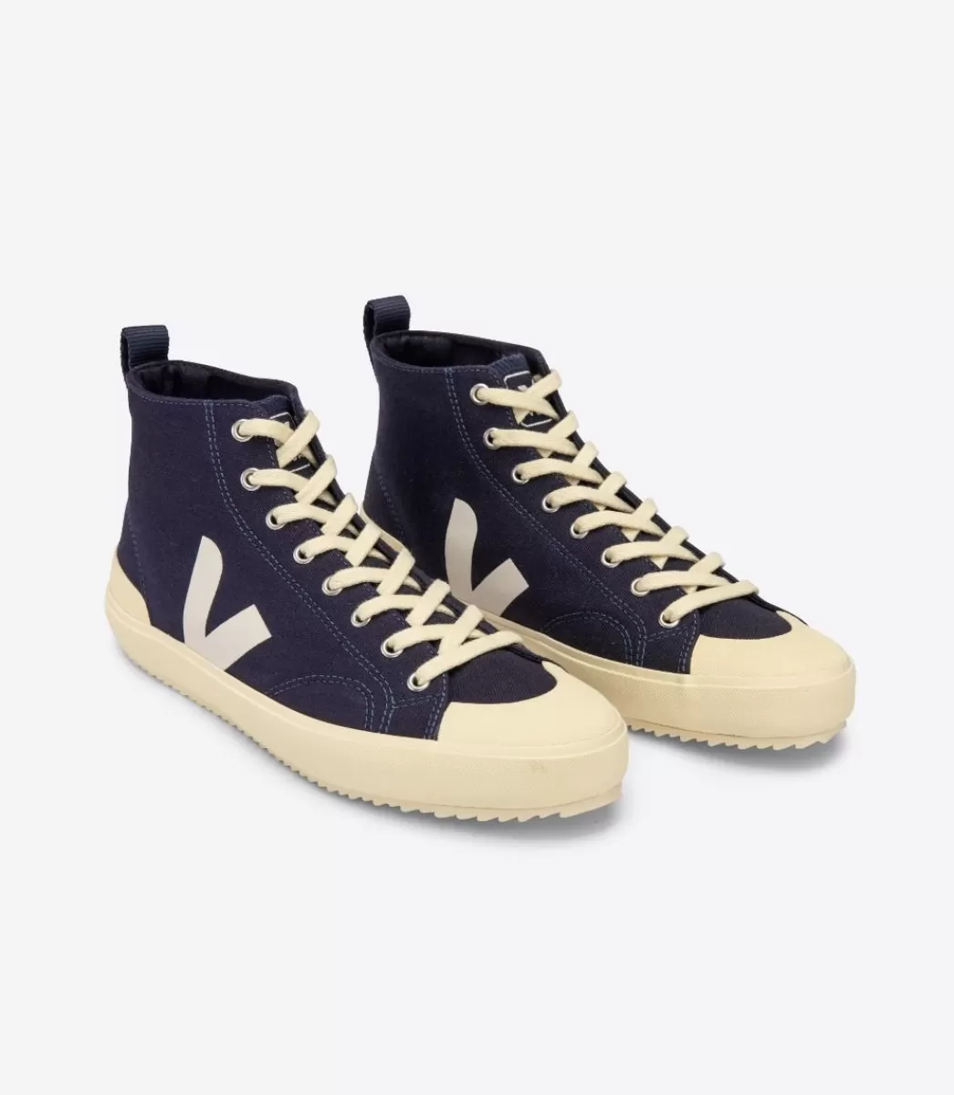 VEJA Adultes<NOVA HT CANVAS NAUTICO BUTTER SOLE