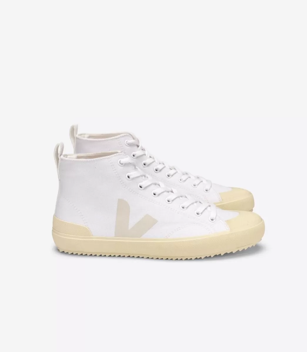 VEJA Adultes<NOVA HT CANVAS WHITE BUTTER SOLE