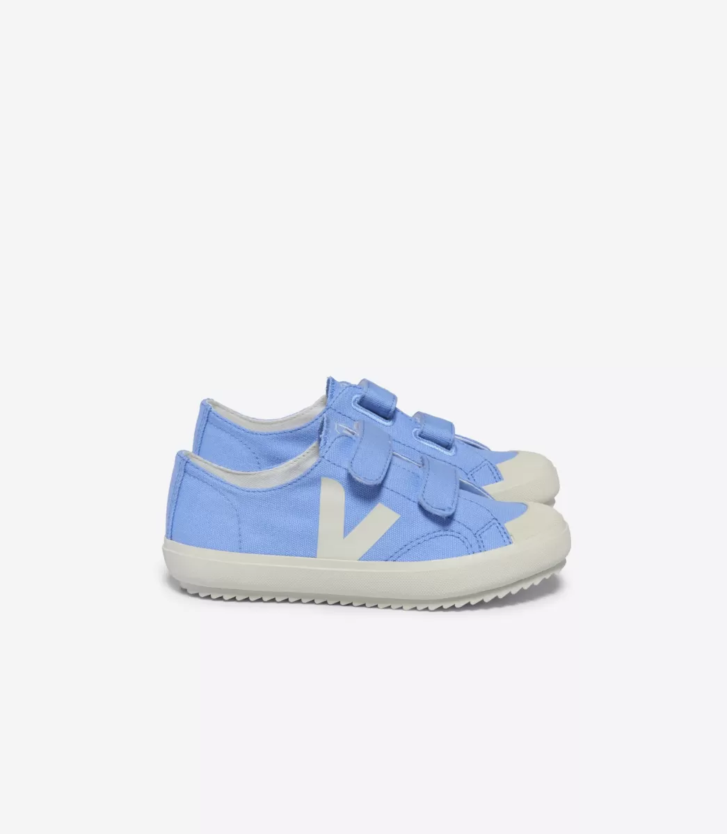 Enfant VEJA Enfant | Vegan<OLLIE CANVAS AQUA PIERRE