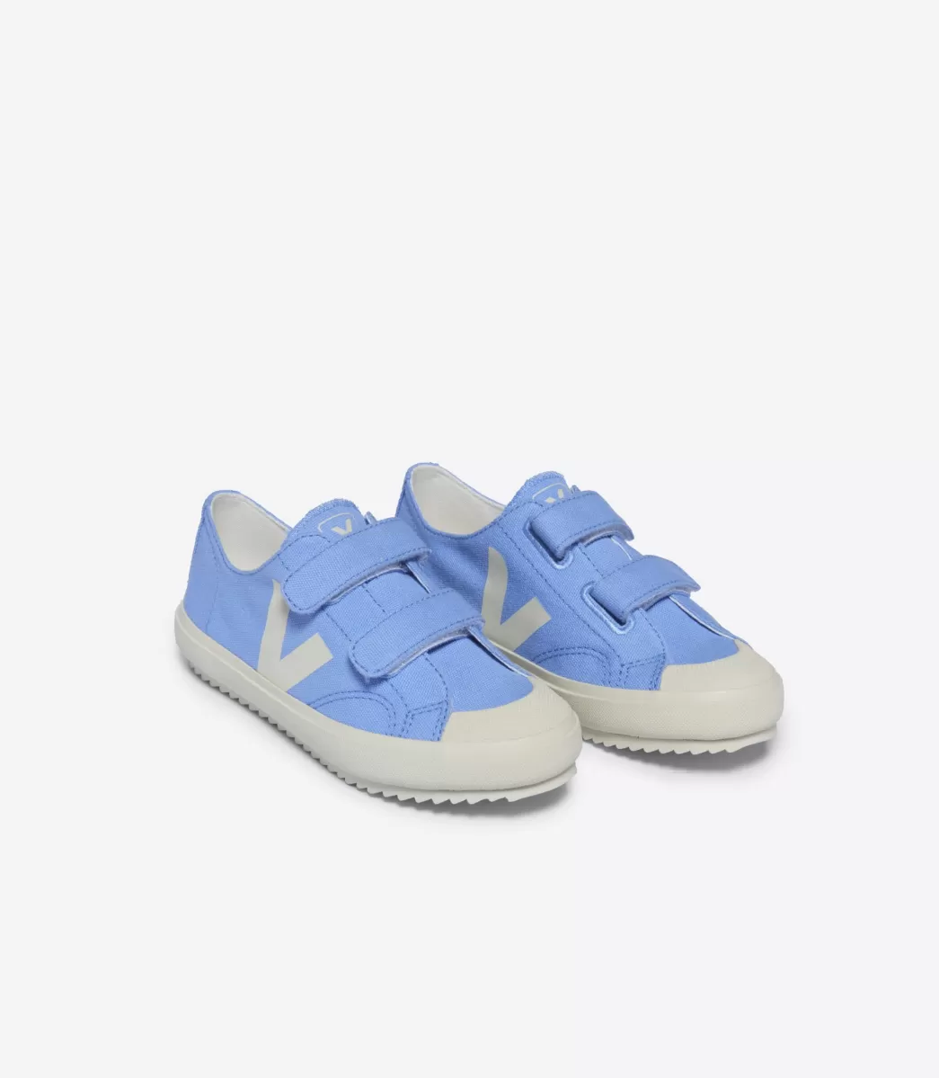 Enfant VEJA Enfant | Vegan<OLLIE CANVAS AQUA PIERRE