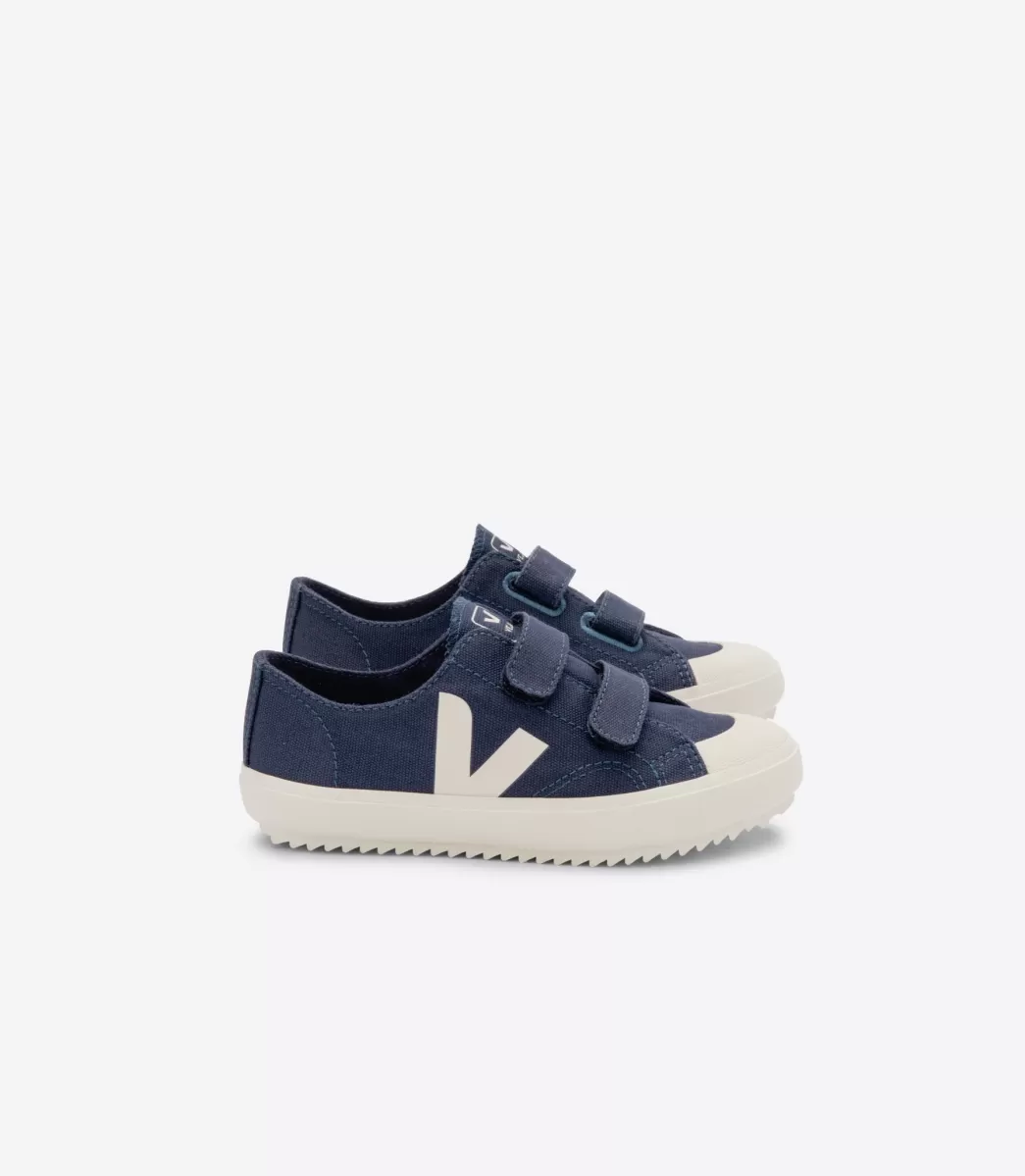 Enfant VEJA Enfant | Vegan<OLLIE CANVAS MARINE PIERRE