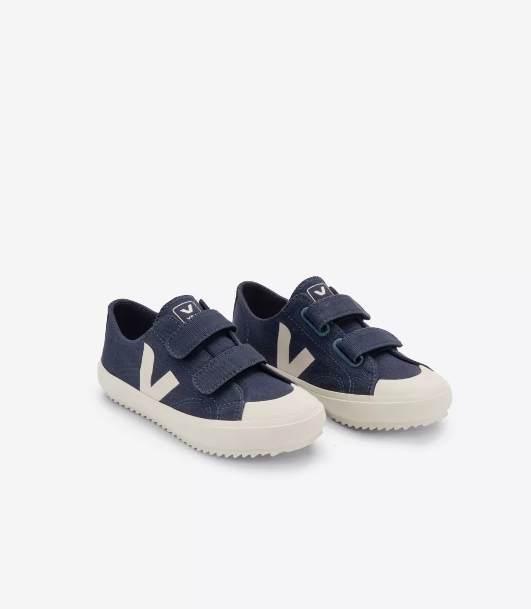 Enfant VEJA Enfant | Vegan<OLLIE CANVAS MARINE PIERRE