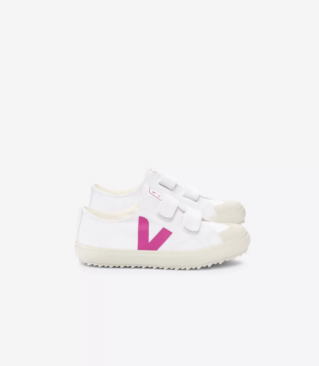 Enfant VEJA Enfant | Vegan<OLLIE CANVAS WHITE LOTUS