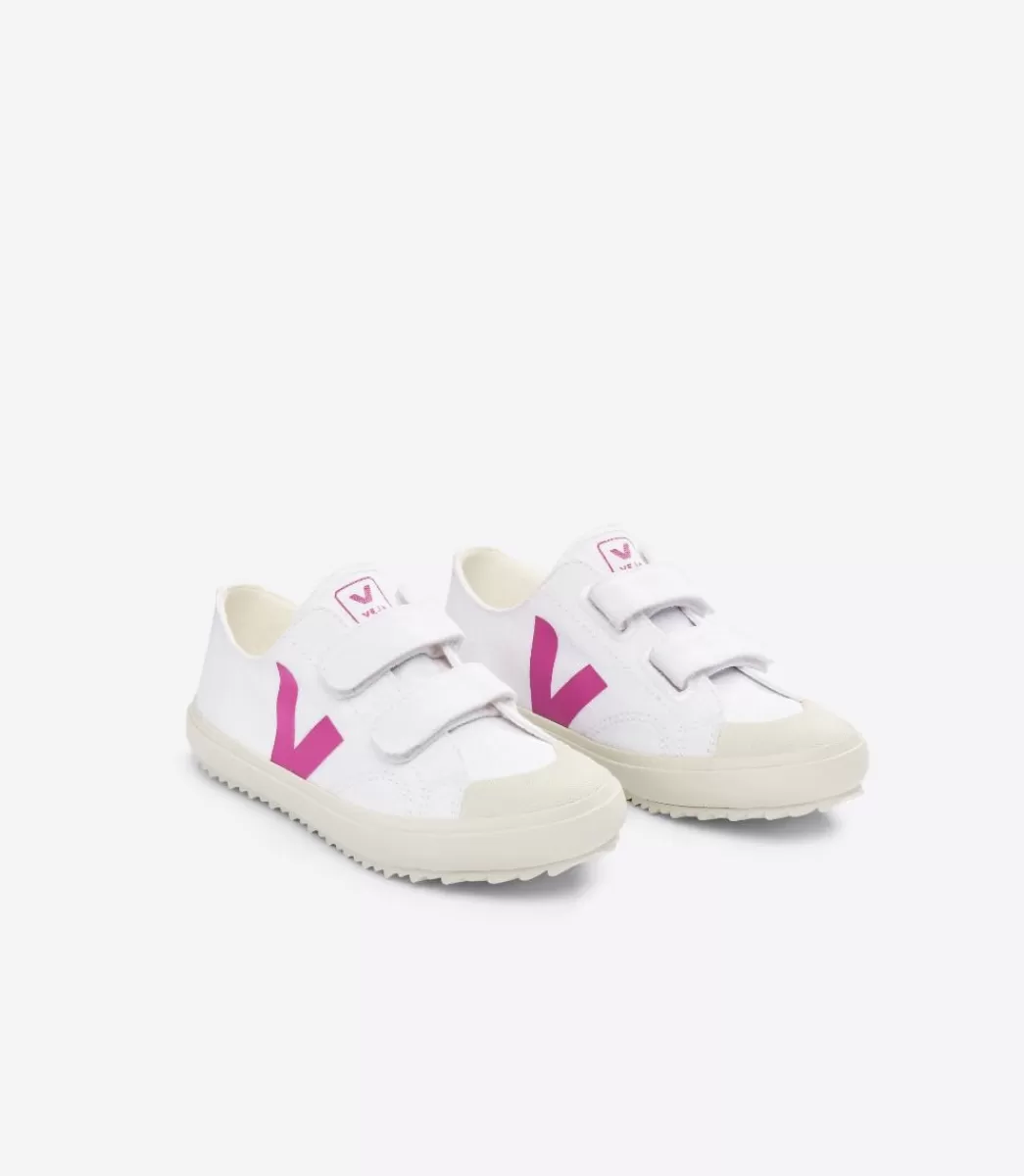 Enfant VEJA Enfant | Vegan<OLLIE CANVAS WHITE LOTUS