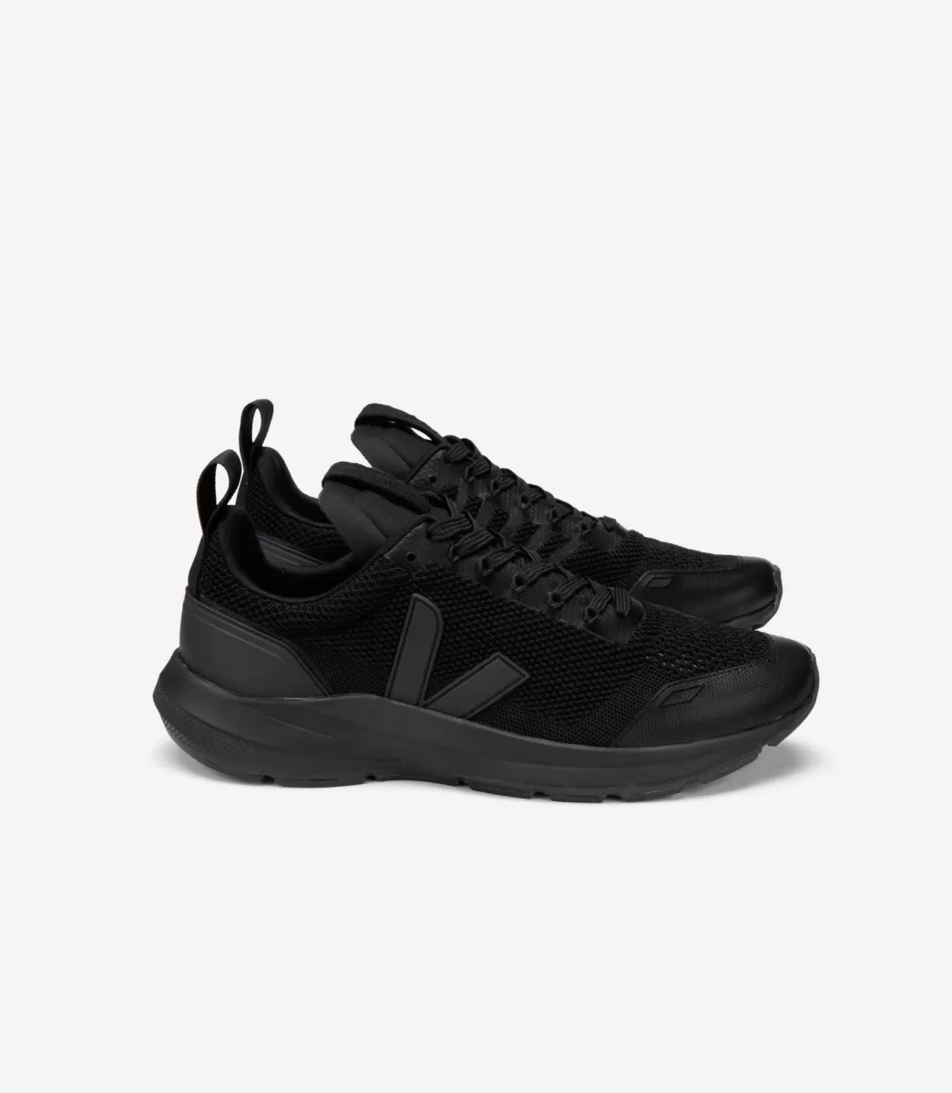 VEJA Adultes<PERFORMANCE RUNNER V-KNIT X RICK OWENS BLACK