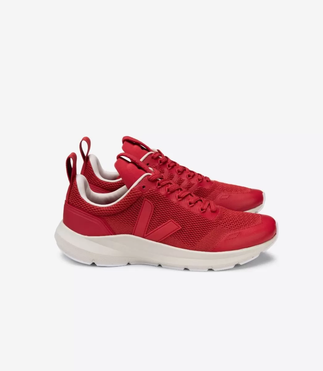 VEJA Adultes<PERFORMANCE RUNNER V-KNIT X RICK OWENS CARNELIAN