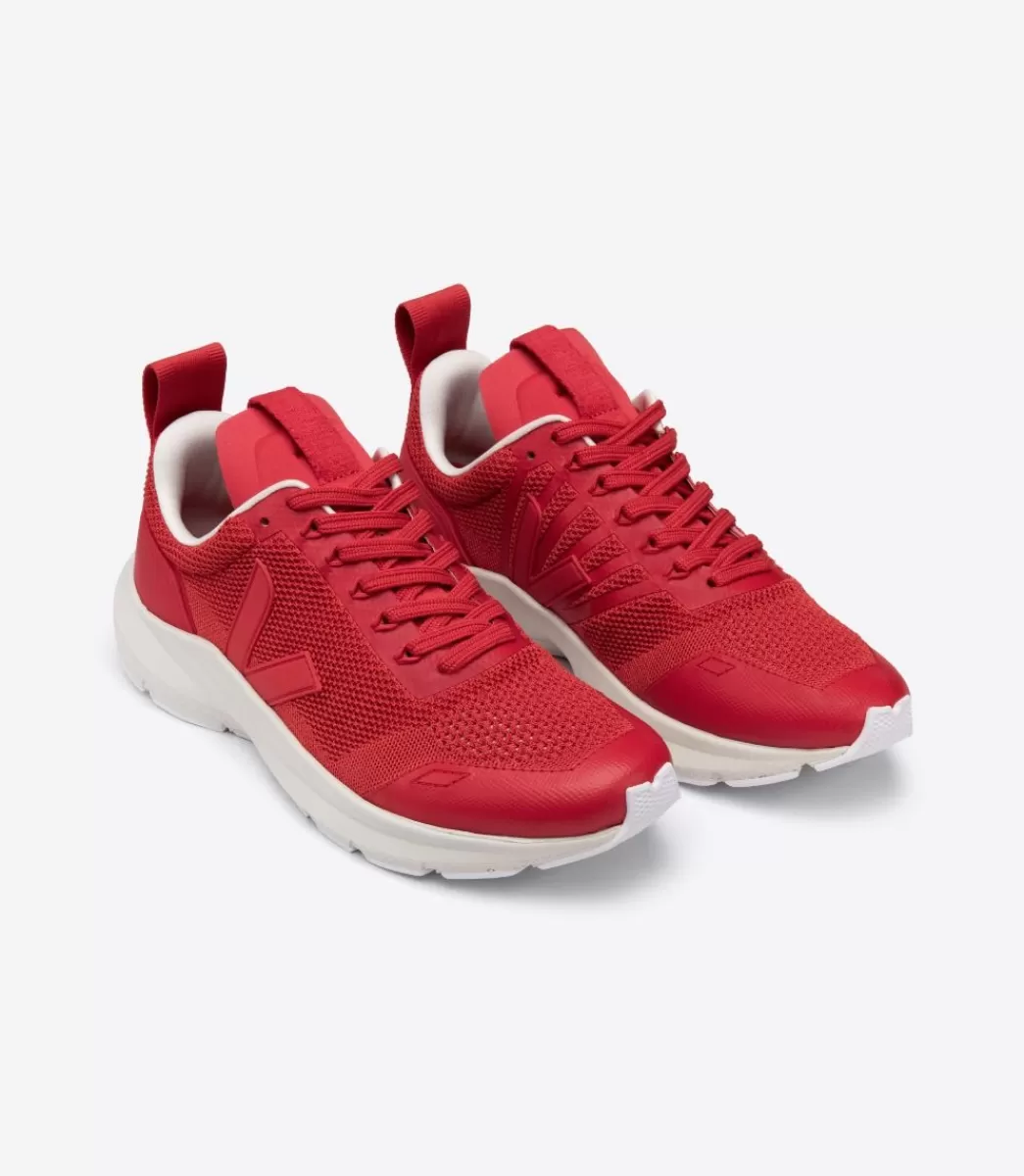 VEJA Adultes<PERFORMANCE RUNNER V-KNIT X RICK OWENS CARNELIAN