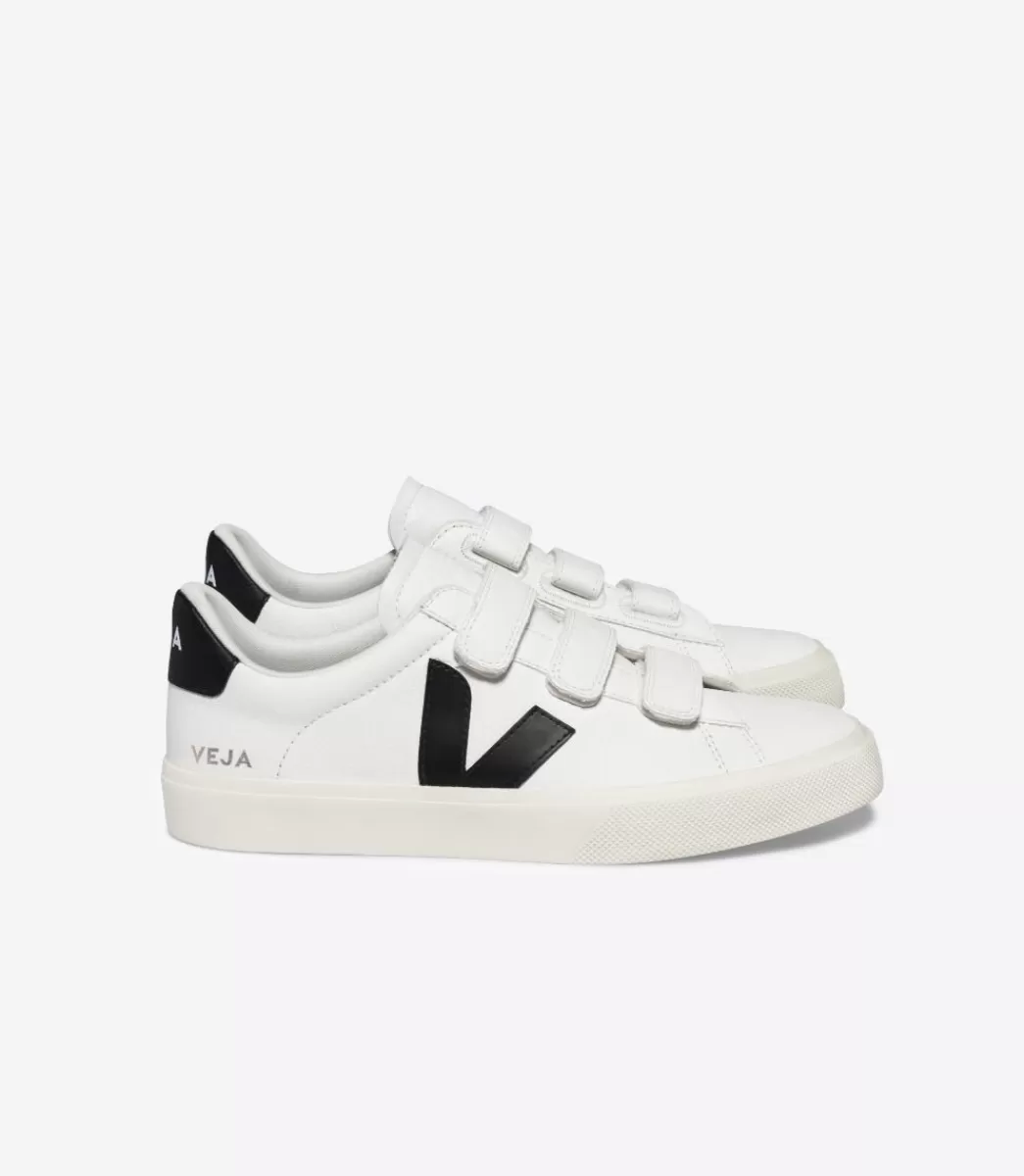 Femme VEJA Recife | Recife<RECIFE LEATHER WHITE BLACK