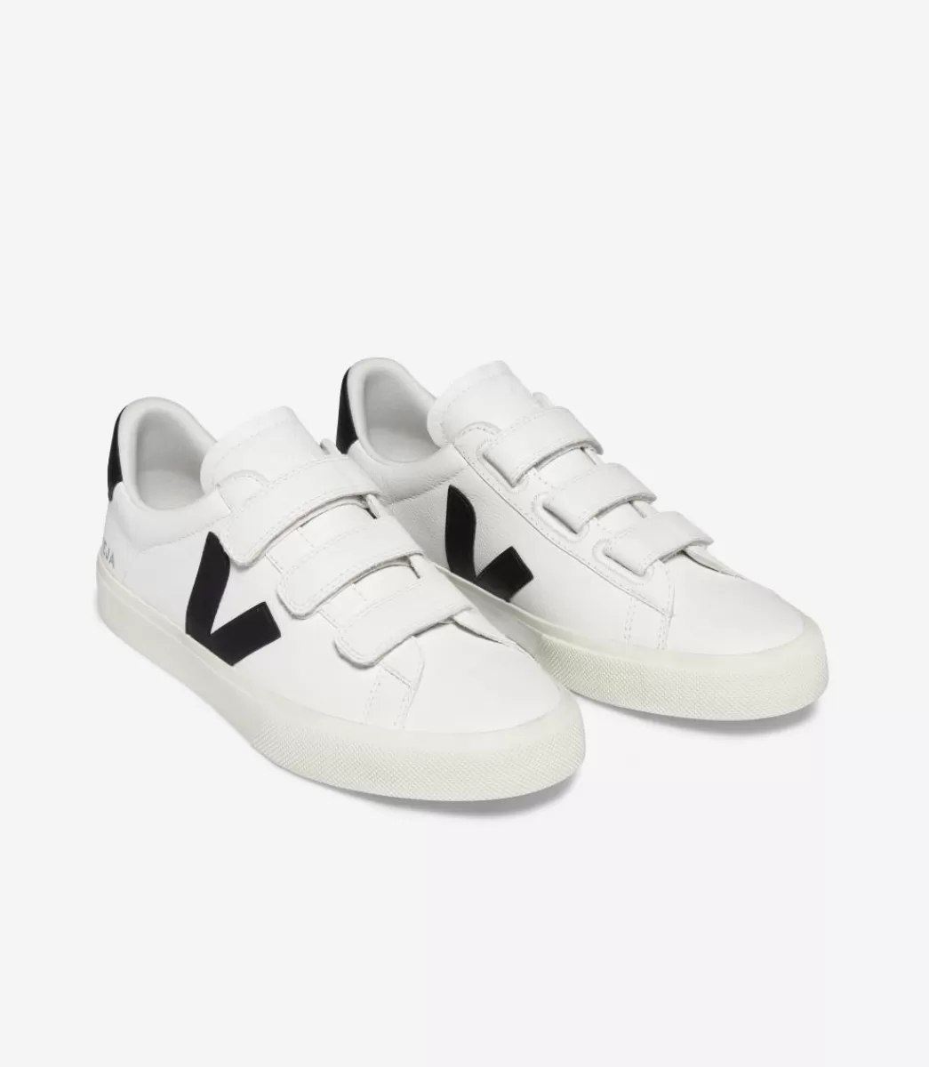 Femme VEJA Recife | Recife<RECIFE LEATHER WHITE BLACK