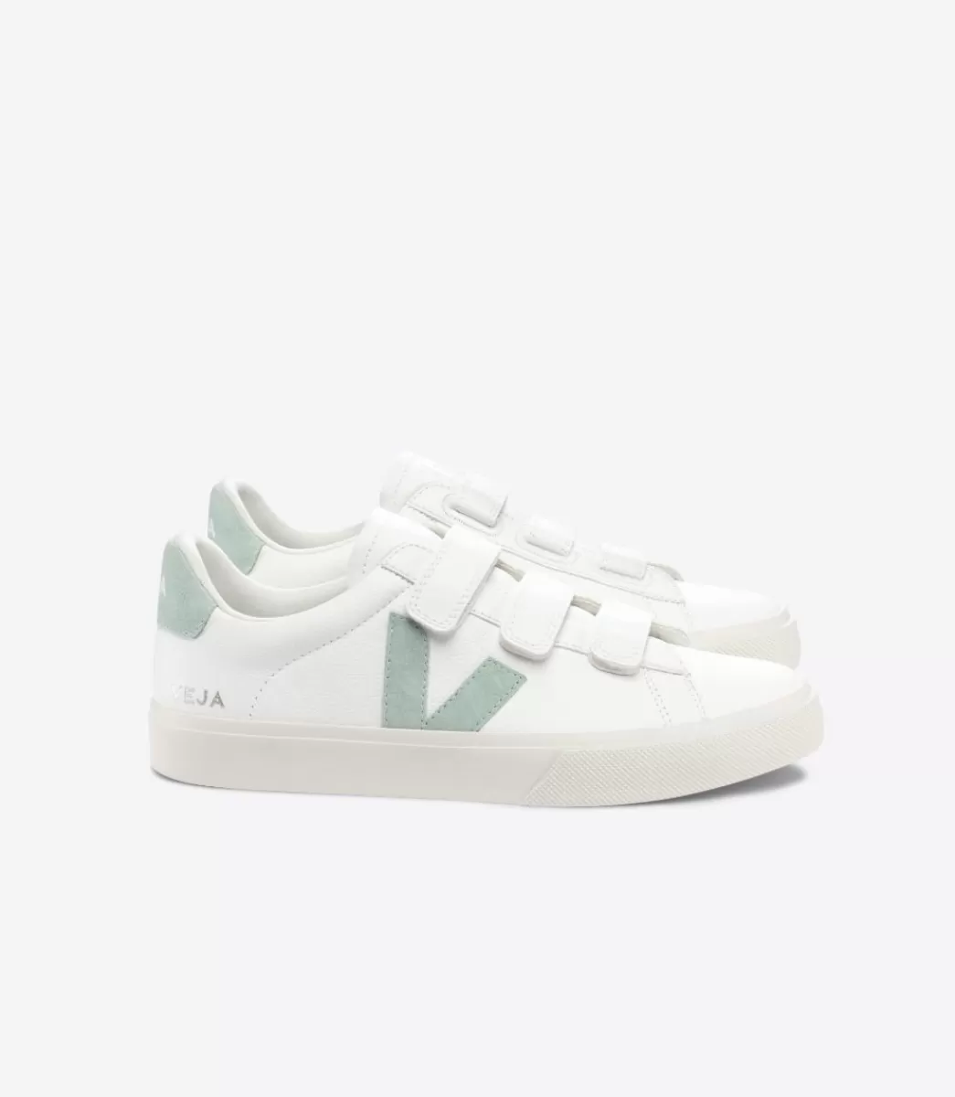 Femme VEJA Recife | Recife<RECIFE LEATHER WHITE MATCHA