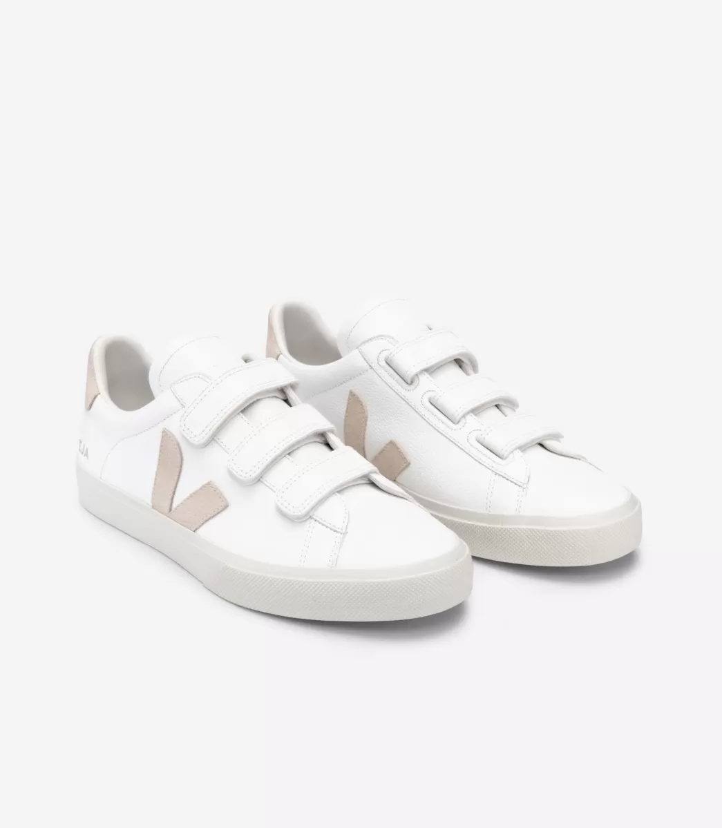 VEJA Adultes<RECIFE LEATHER WHITE SABLE