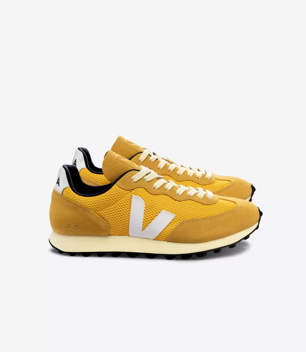 VEJA Adultes<RIO BRANCO ALVEOMESH OURO WHITE