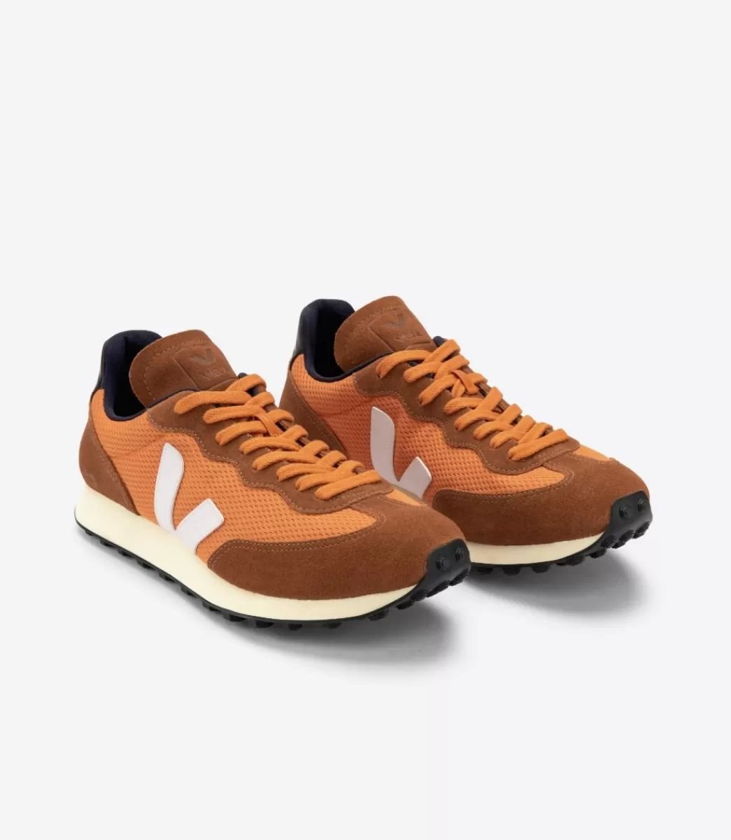 VEJA Adultes<RIO BRANCO ALVEOMESH PUMPKIN WHITE