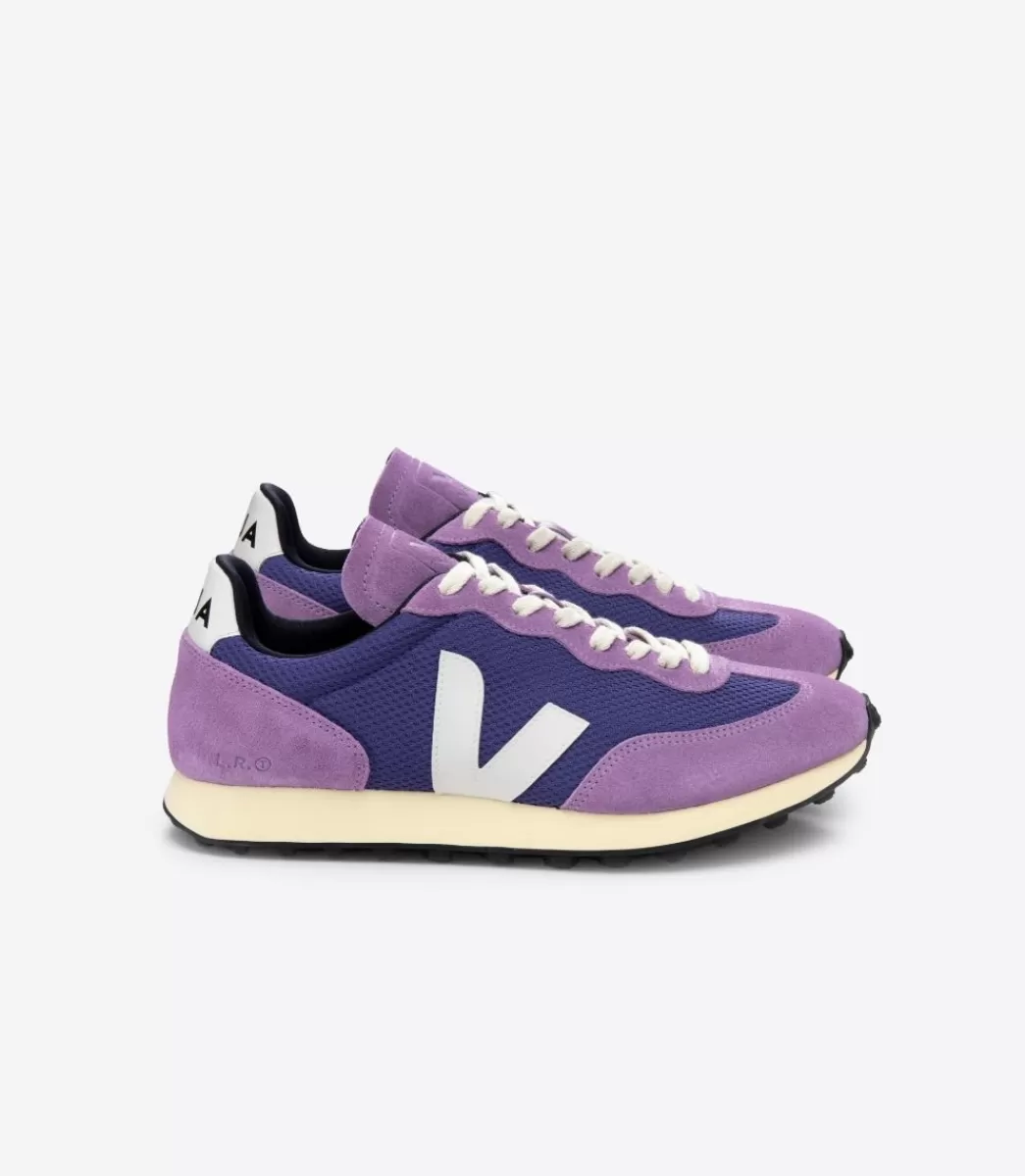 Femme VEJA Rio Branco<RIO BRANCO ALVEOMESH PURPLE WHITE