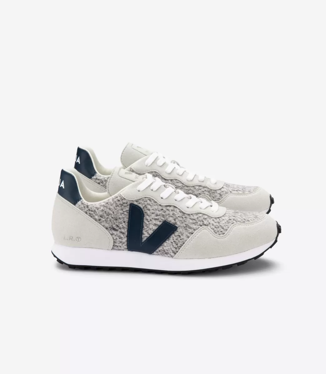 Femme VEJA Adulte | Vegan<SDU ALVEOMESH FLANNEL SNOW NAUTICO