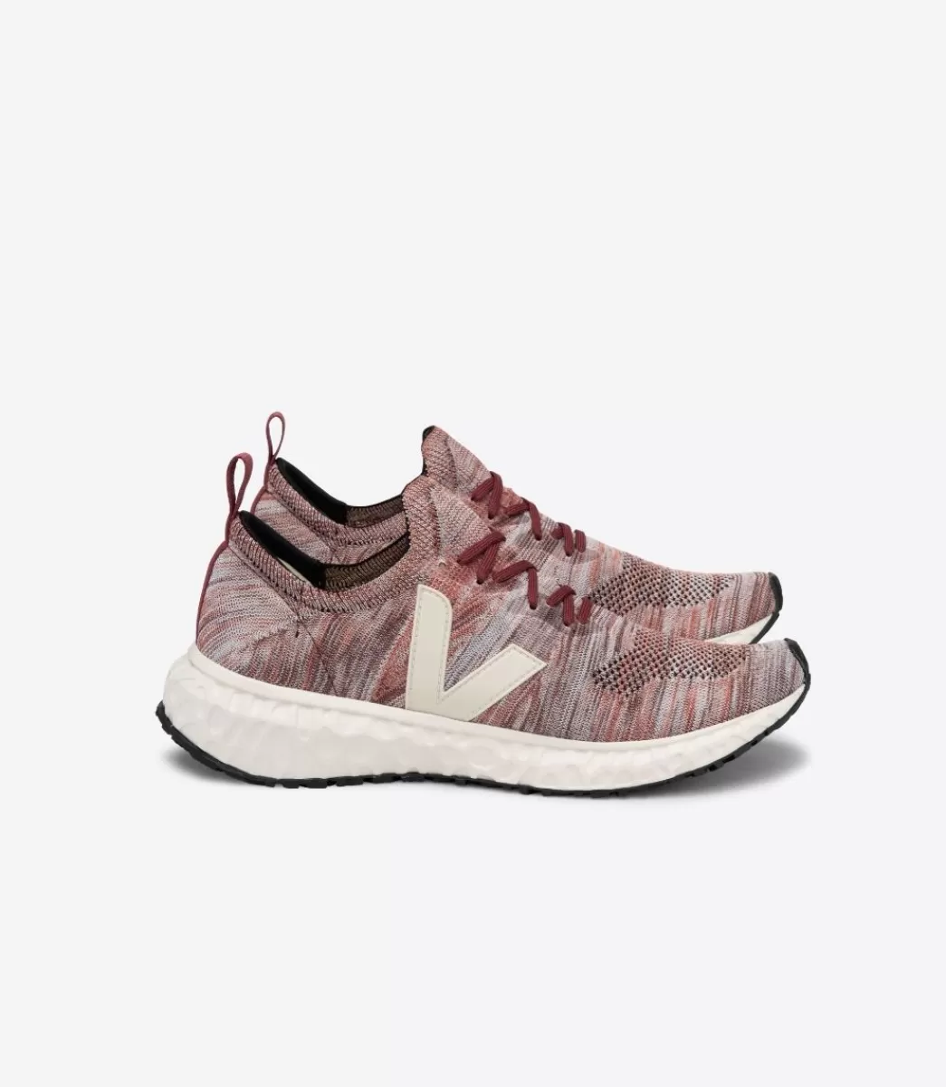 VEJA Adultes<THUNDERBIRD V-KNIT MIX ORANGE PIERRE