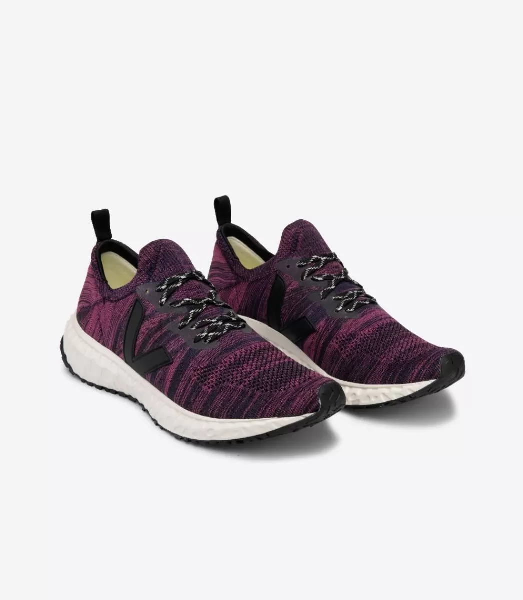 VEJA Adultes<THUNDERBIRD V-KNIT MIX ULTRAVIOLET BLACK