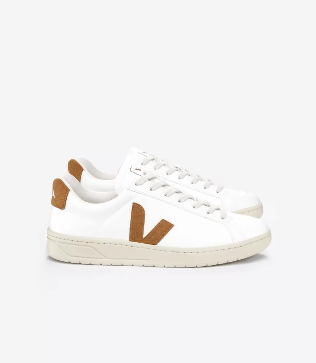 Femme VEJA Adulte | Vegan<URCA CWL WHITE CAMEL