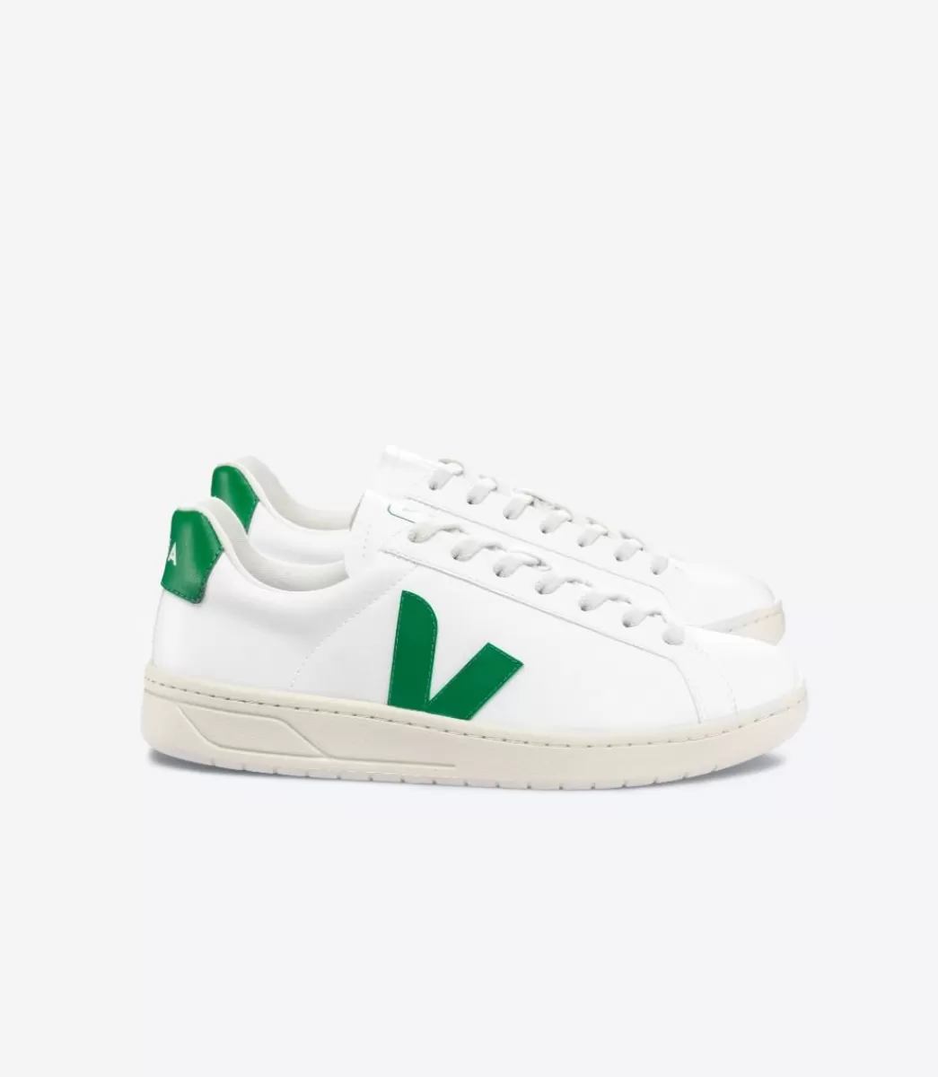 Femme VEJA Adulte | Vegan<URCA CWL WHITE EMERAUDE