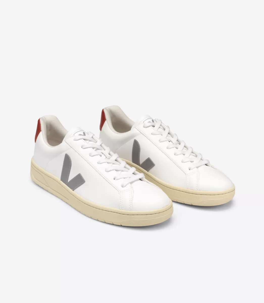 VEJA Adultes<URCA CWL WHITE OXFORD GREY ROUILLE
