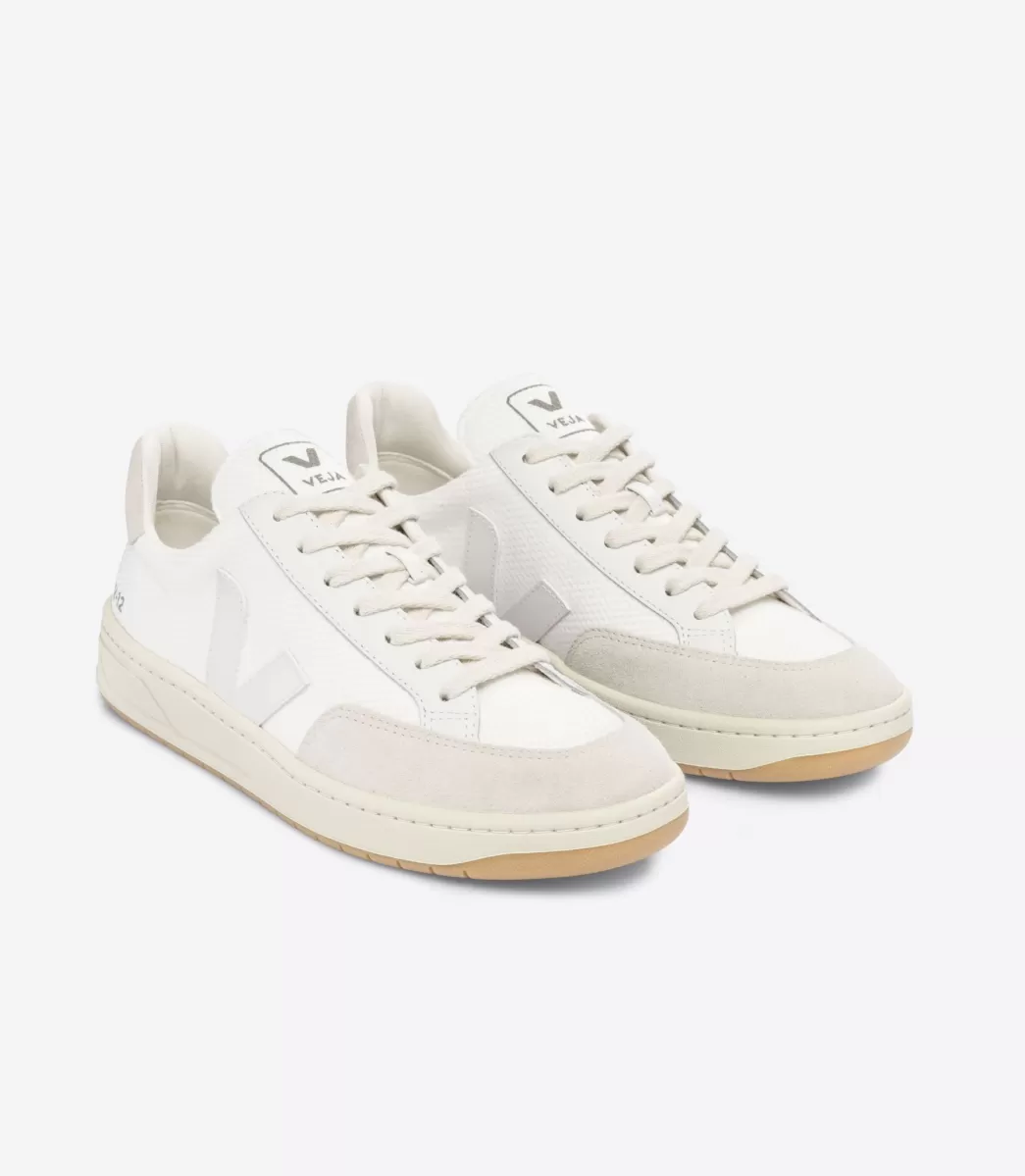 Femme VEJA V-12 | V-12<V-12 B-MESH WHITE NATURAL