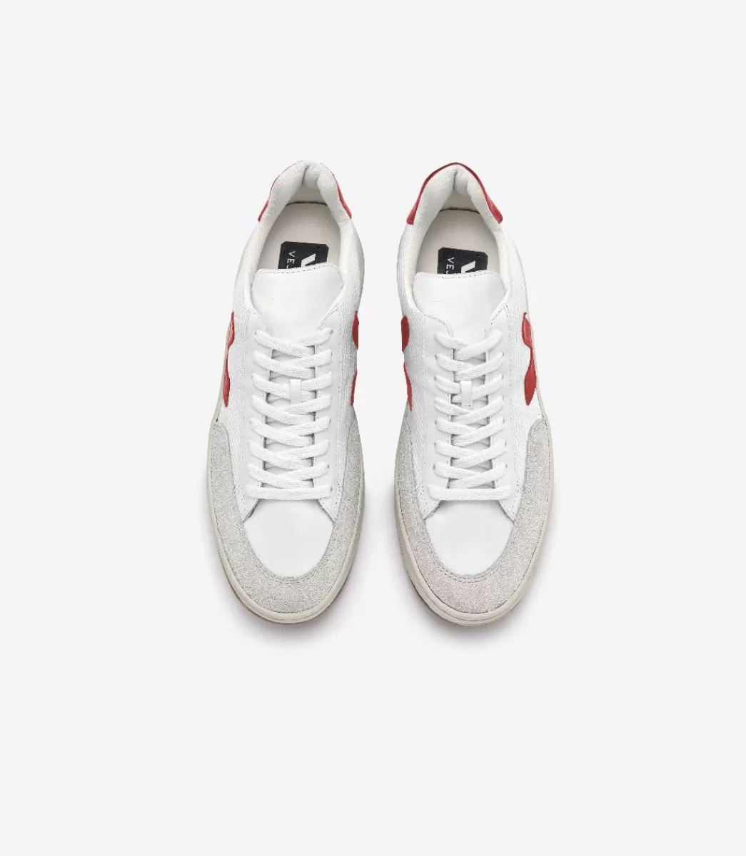 VEJA Adultes<V-12 B-MESH WHITE PEKIN
