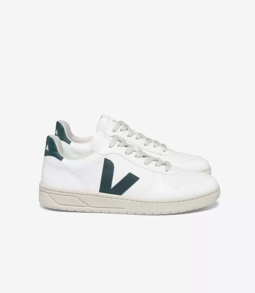Femme VEJA Adulte | Vegan<V-10 CWL WHITE BRITTANY