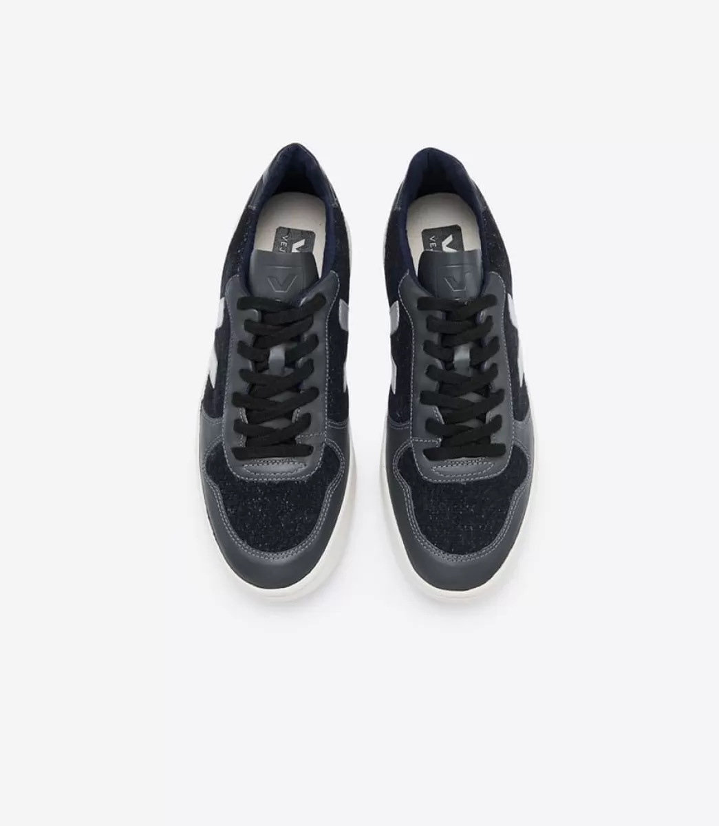 VEJA Adultes<V-10 FLANNEL DARK OXFORD GREY