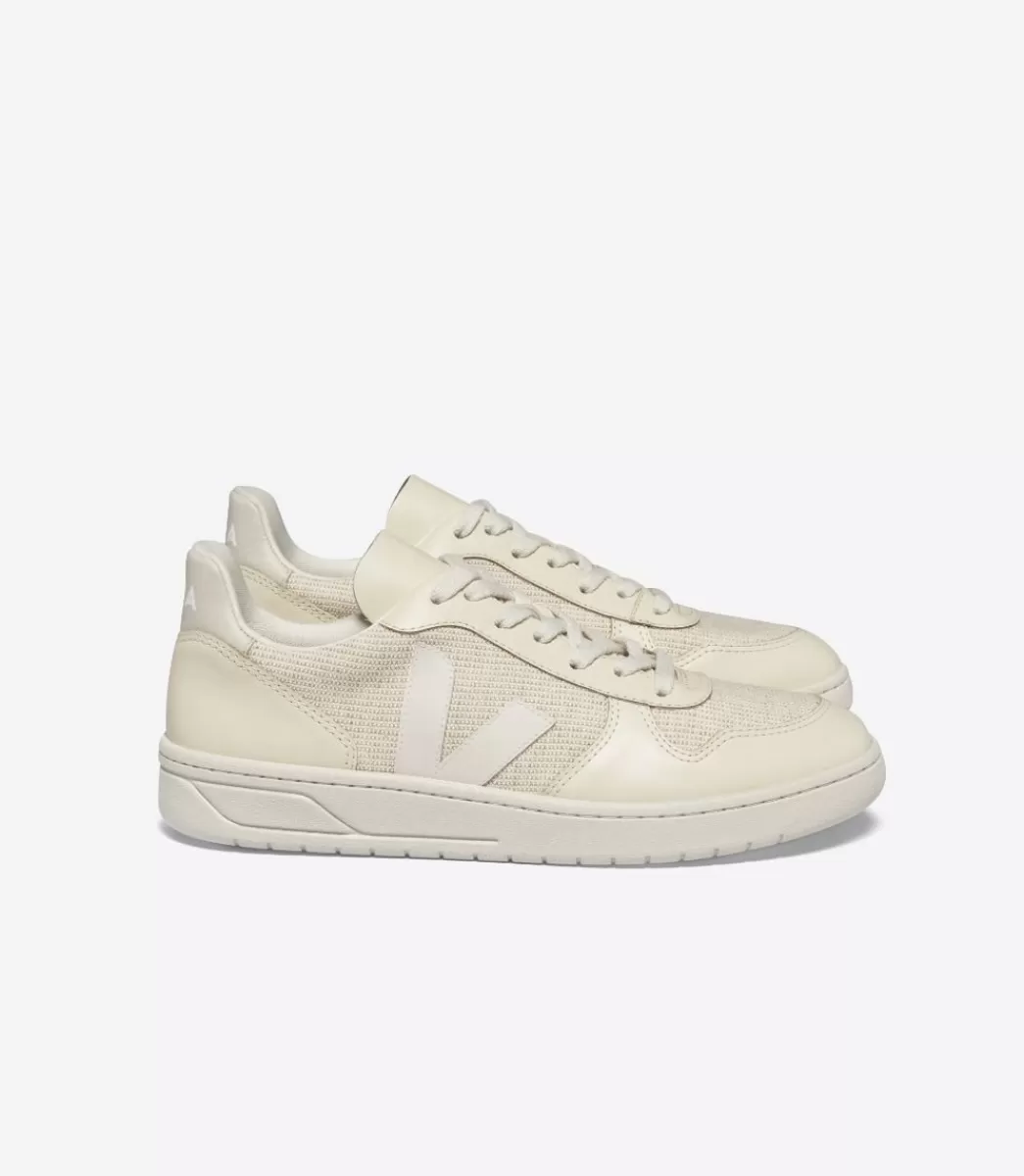 VEJA Adultes<V-10 J-MESH JUTE PIERRE MULTICO