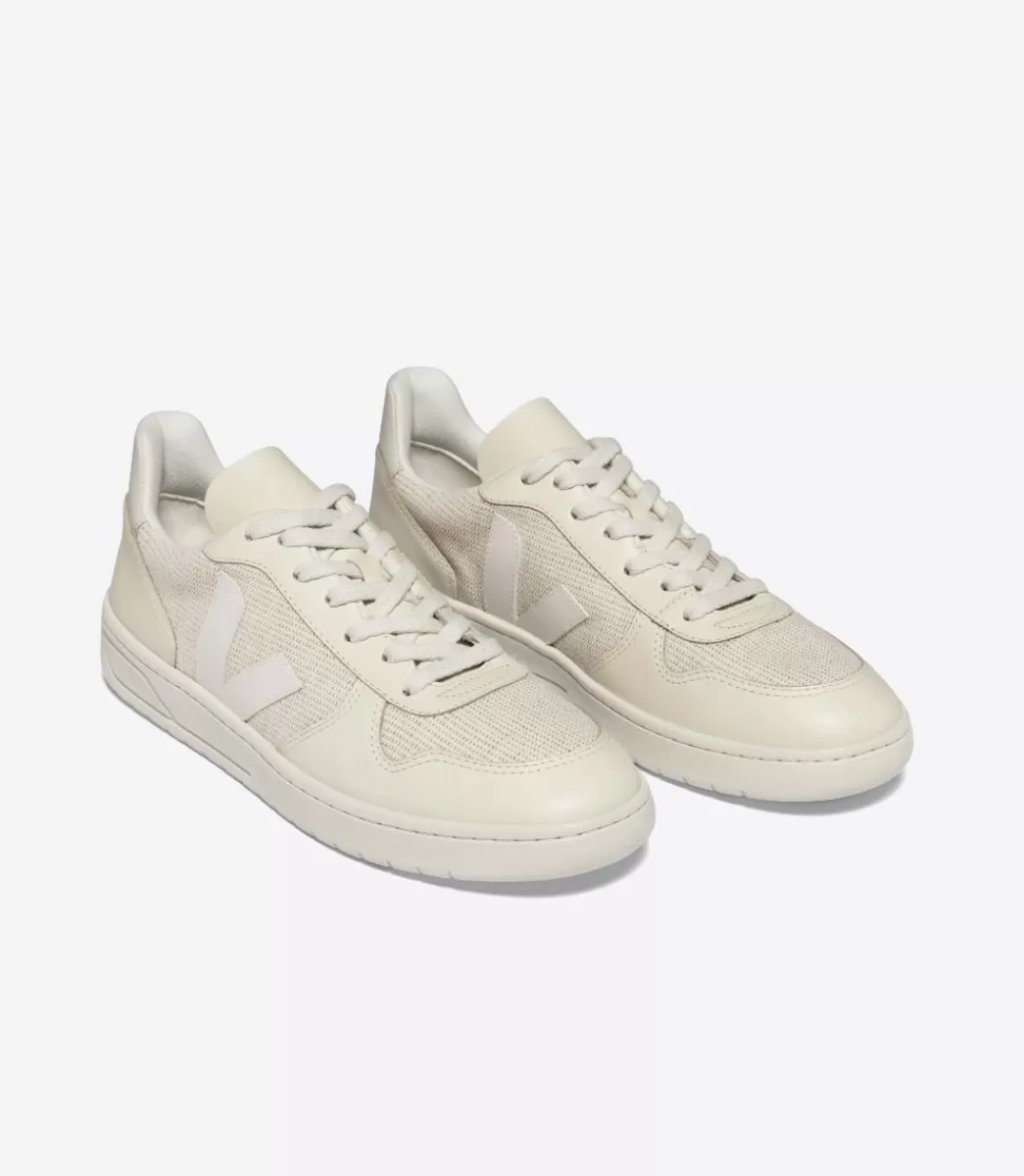 VEJA Adultes<V-10 J-MESH JUTE PIERRE MULTICO