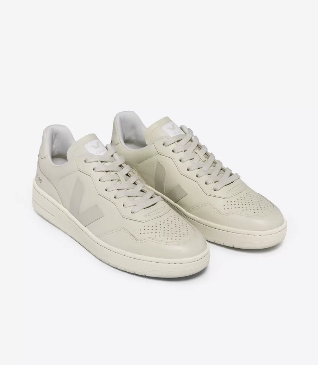 Femme VEJA V-90 | V-90<V-90 LEATHER CASHEW PIERRE