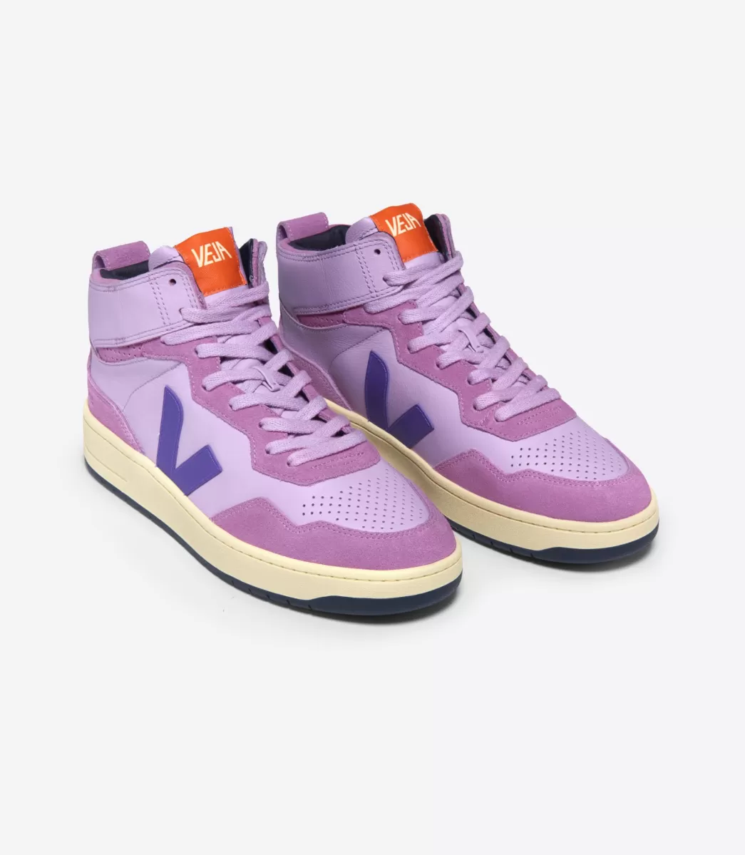 Femme VEJA V-95<V-95 LEATHER ORCHID PURPLE