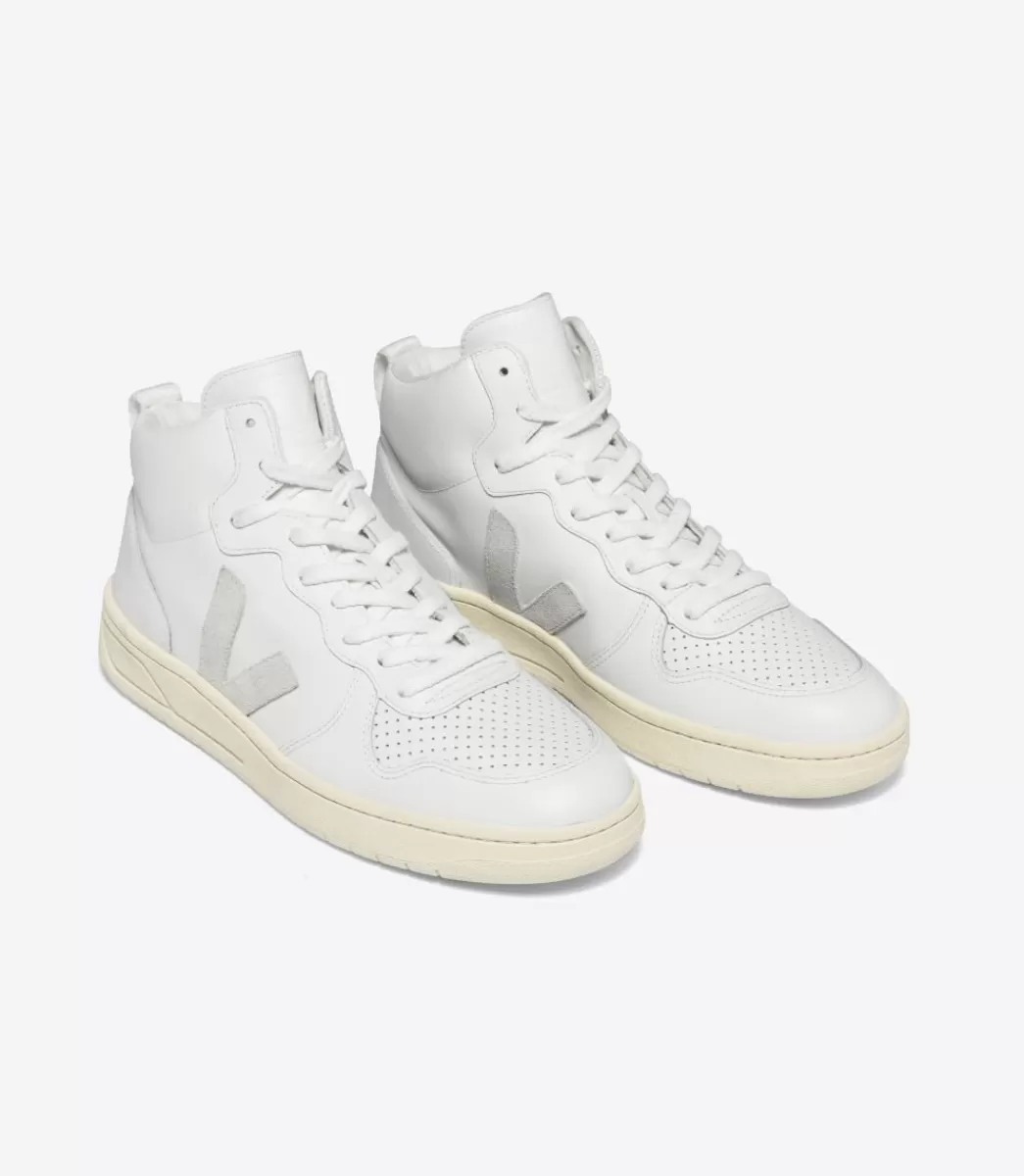 Femme VEJA V-15 | V-15<V-15 LEATHER WHITE