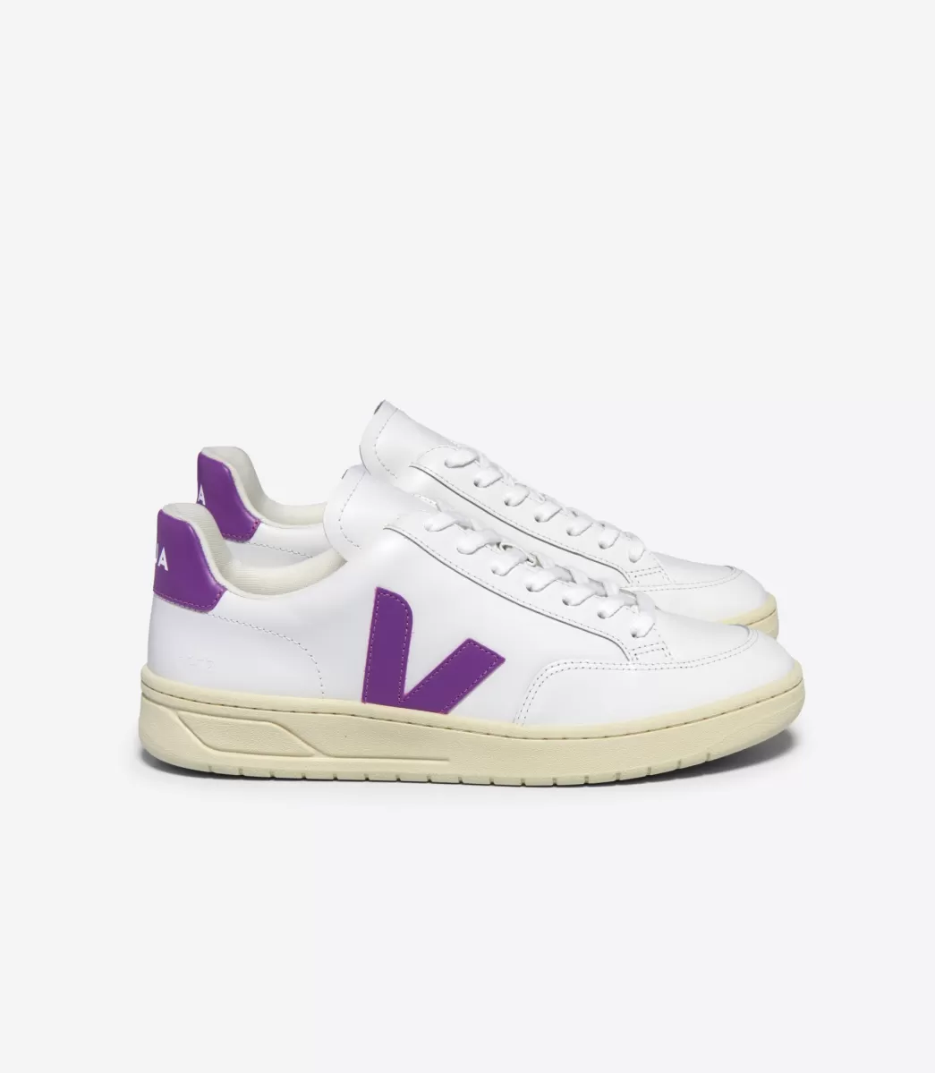Femme VEJA V-12 | V-12<V-12 LEATHER WHITE COSMOS
