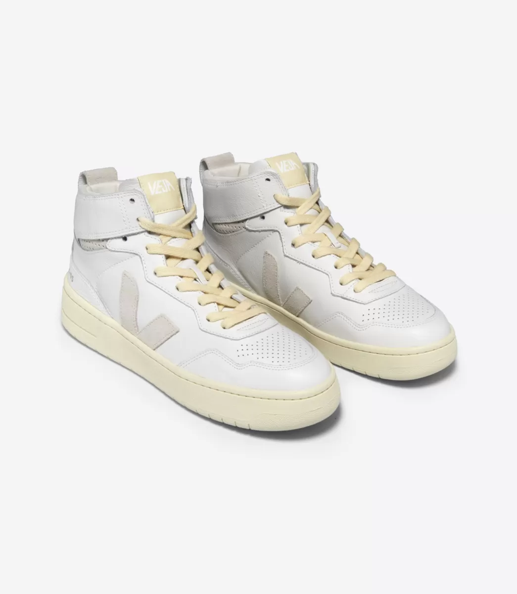Femme VEJA V-95 | V-95<V-95 LEATHER WHITE NATURAL