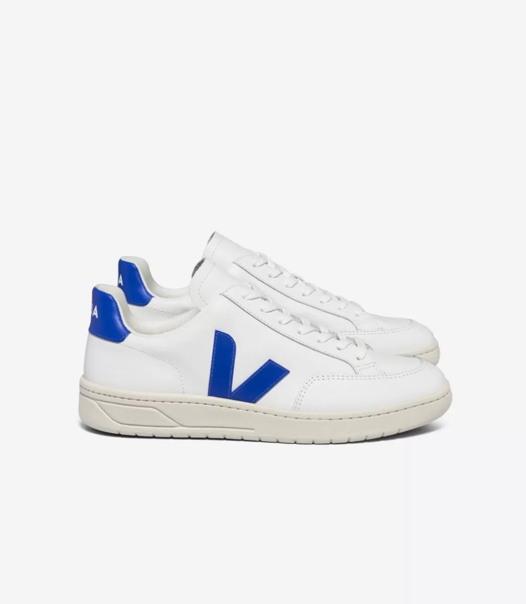 Femme VEJA V-12 | V-12<V-12 LEATHER WHITE PAROS