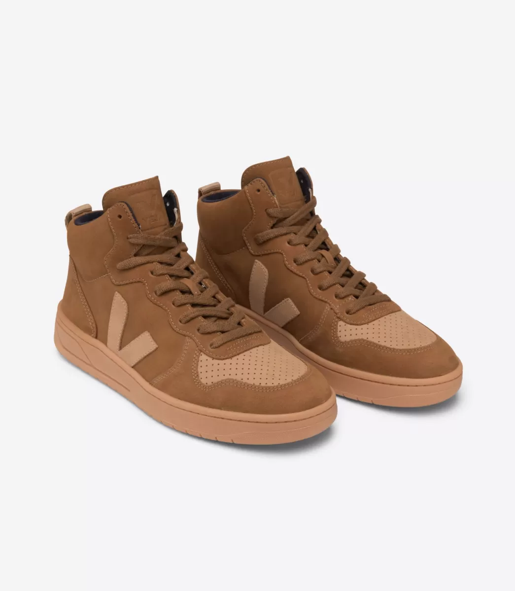 Femme VEJA V-15 | V-15<V-15 NUBUCK CAMEL DESERT