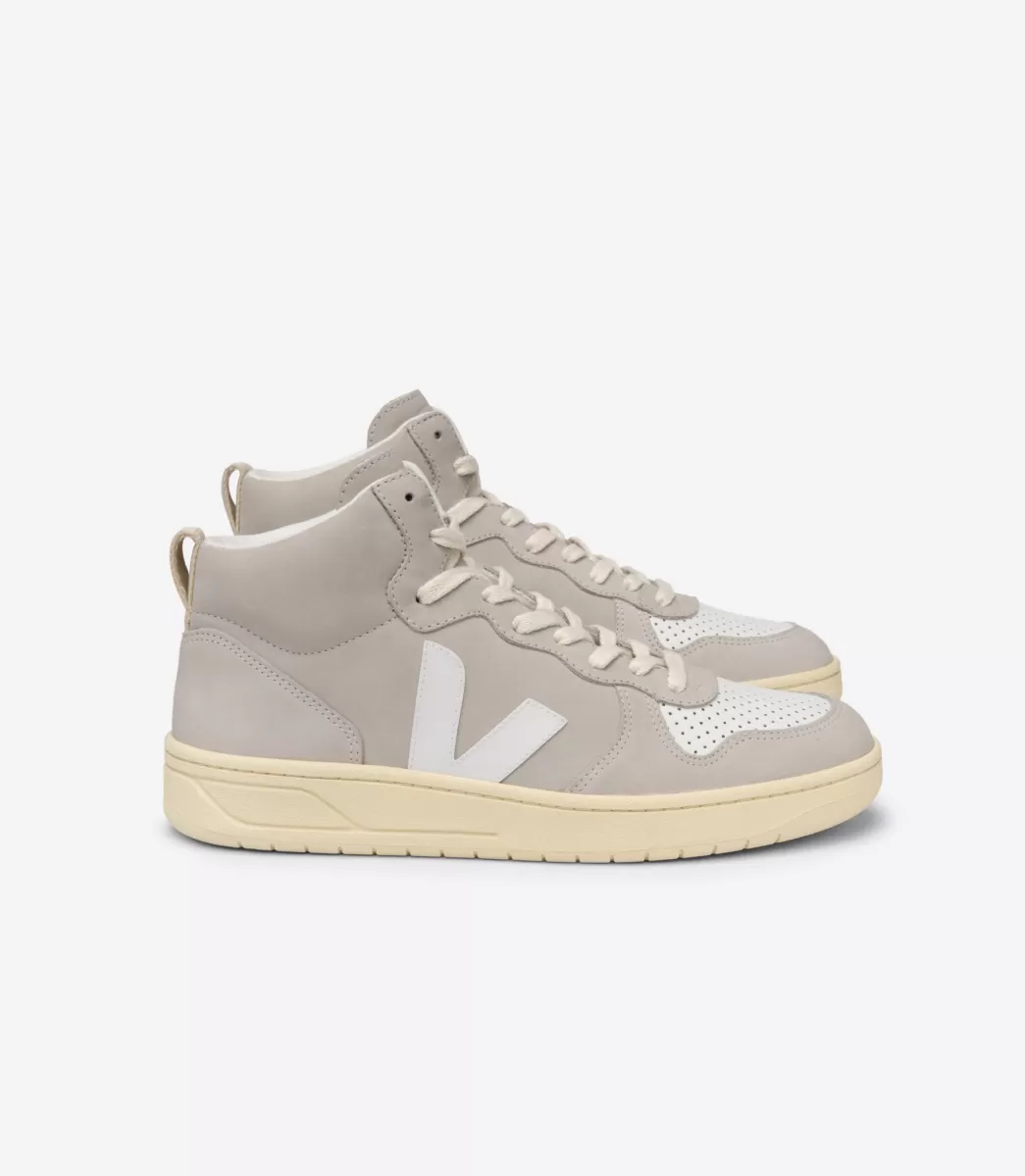 Femme VEJA V-15 | V-15<V-15 NUBUCK NATURAL WHITE