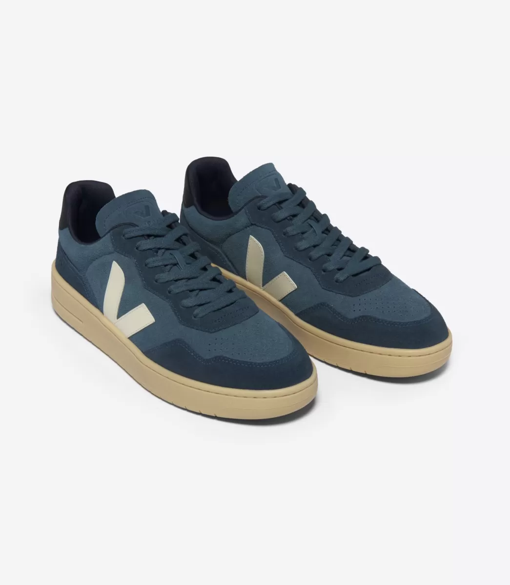 Femme VEJA V-90 | V-90<V-90 SUEDE CALIFORNIA PIERRE