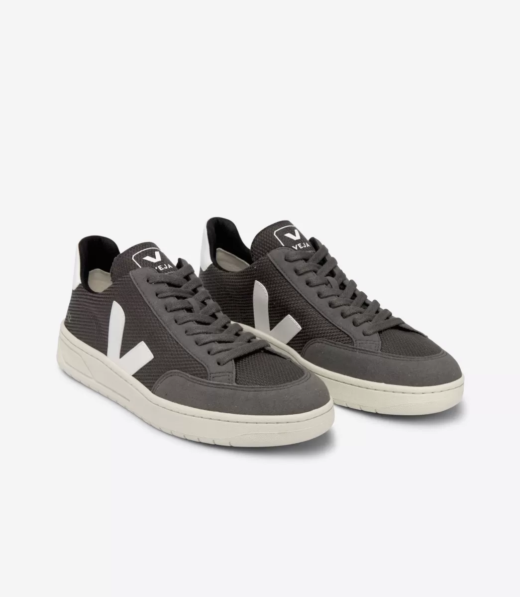 VEJA Adultes<V-12 VEGAN B-MESH GRAFITE WHITE