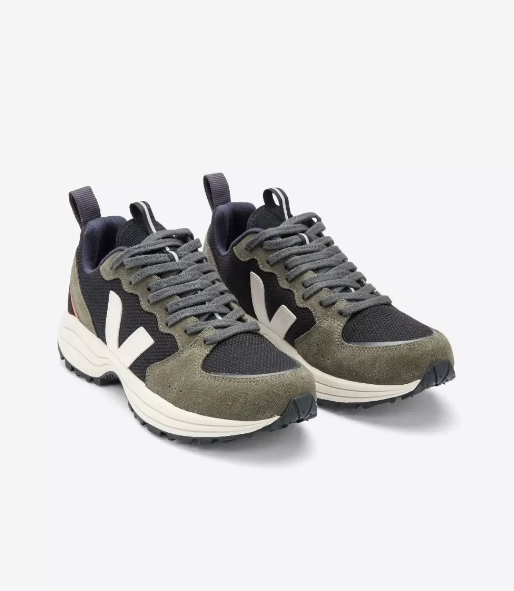 VEJA Adultes<VENTURI B-MESH BLACK OLIVE PIERRE