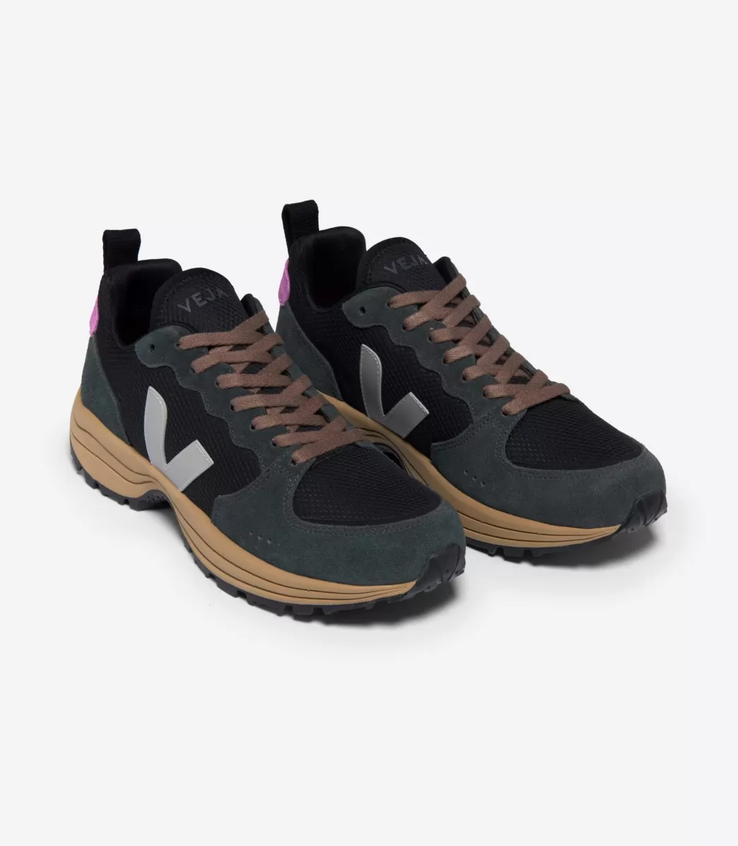 Femme VEJA Venturi | Venturi<VENTURI II ALVEOMESH BLACK OXFORD GREY DUNE