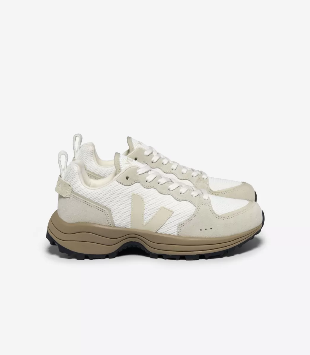Femme VEJA Venturi | Venturi<VENTURI II ALVEOMESH WHITE PIERRE DUNE
