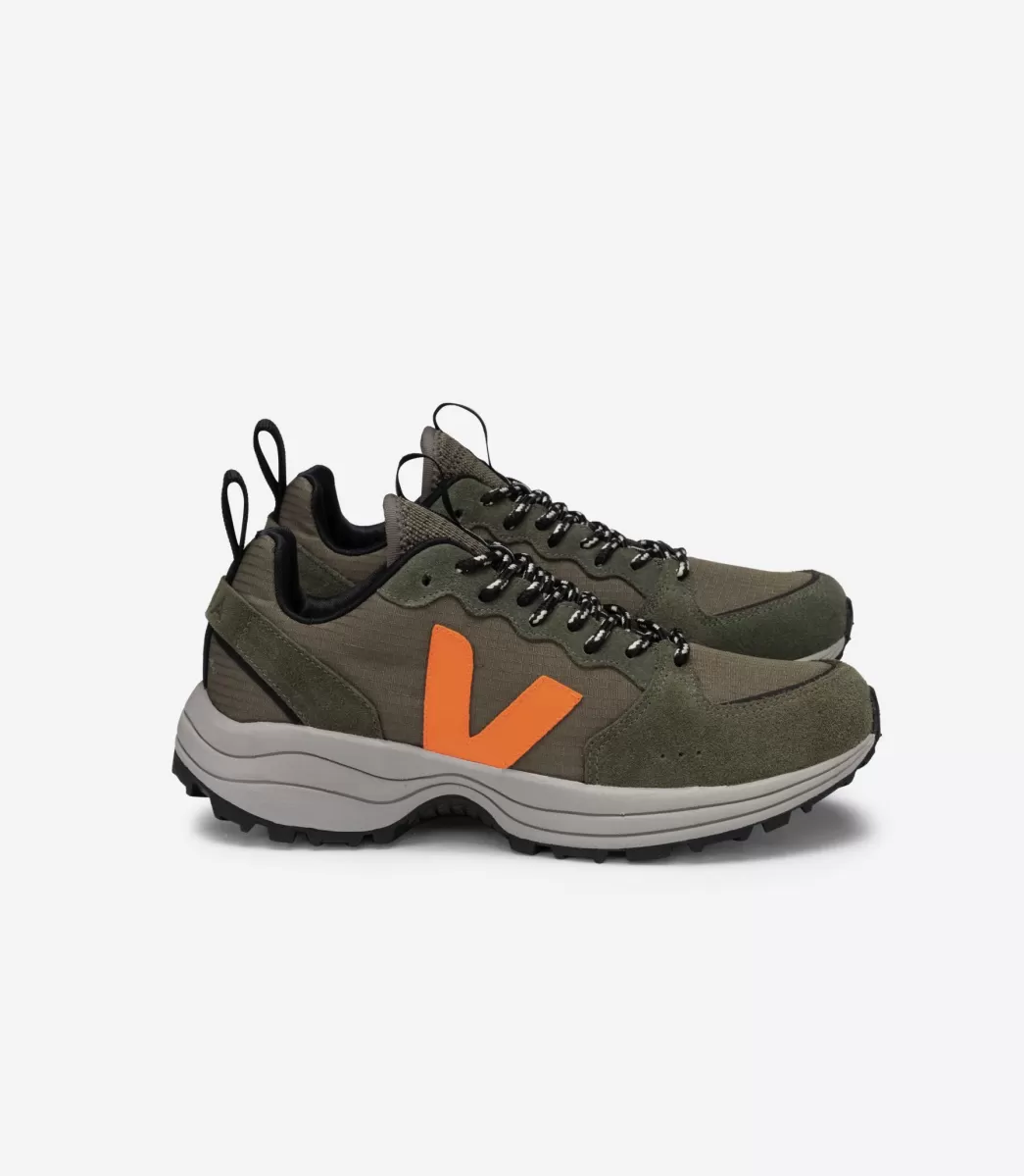 VEJA Adultes<VENTURI RIPSTOP KAKI NEON ORANGE