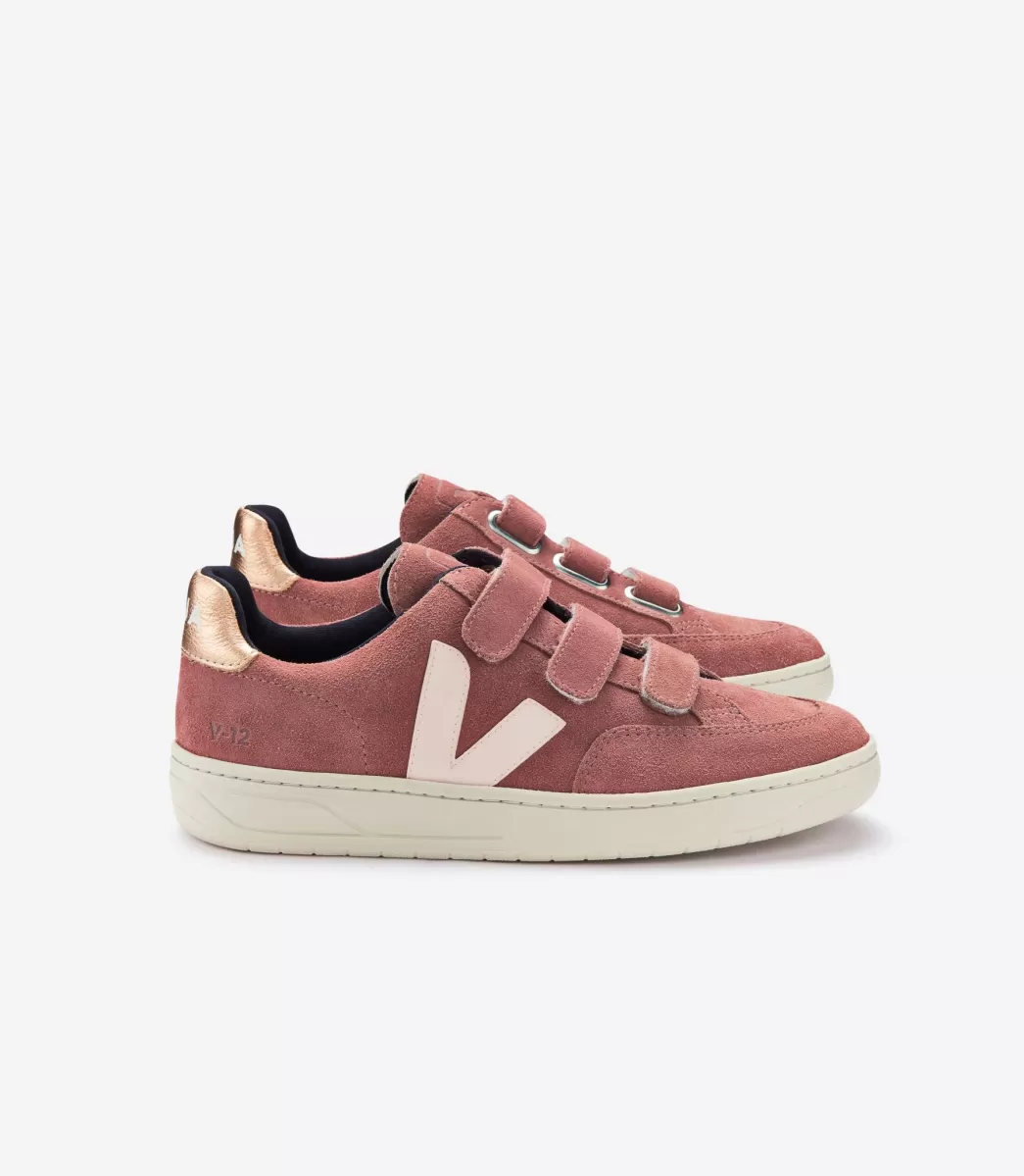 VEJA Adultes<V-LOCK SUEDE DRIED PETAL VENUS